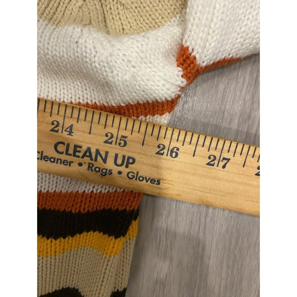 Vintage South Pole Sweater Mens 2XL XXL‎ Pullover Yellow Black Beige VTG